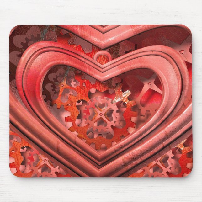Alfombrilla De Ratón Me encantan los engranajes (Frente)
