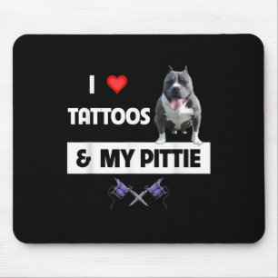 Alfombrilla De Ratón Me Encantan Los Tatuajes Y Mi Padre De Pittie Perr