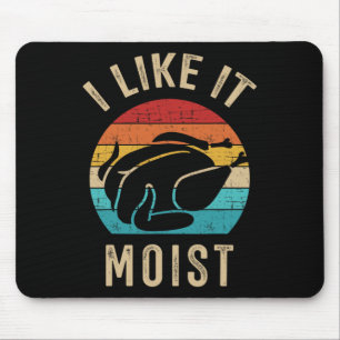 Alfombrilla De Ratón Me Gusta Moist Turkey Vintage Para Acción De Graci