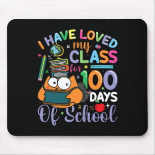 Alfombrilla De Ratón Me ha encantado mi clase durante 100 días de clase