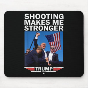 Alfombrilla De Ratón Me hace más fuerte Donald Trump 2024