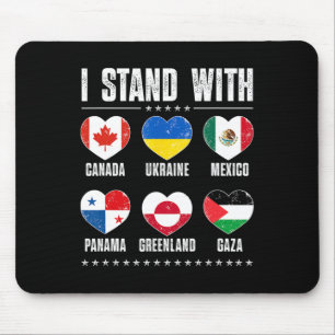 Alfombrilla De Ratón Me mantengo con Canadá Groenlandia México Panamá G