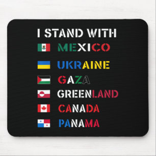 Alfombrilla De Ratón Me mantengo con Canadá Groenlandia México Panamá G
