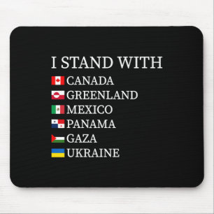 Alfombrilla De Ratón Me mantengo con Canadá Groenlandia México Panamá G