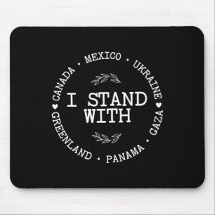 Alfombrilla De Ratón Me mantengo con Canadá Groenlandia México Panamá G