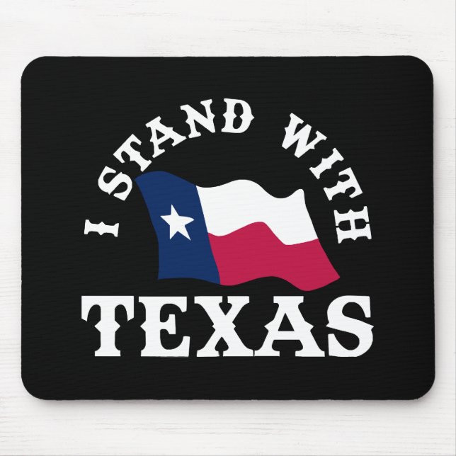 Alfombrilla De Ratón Me mantengo con Texas (Frente)