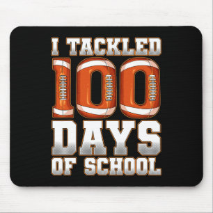 Alfombrilla De Ratón Me Ocupé De 100 Días De Fútbol Escolar