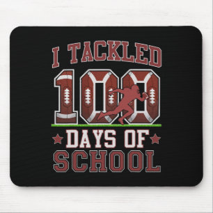 Alfombrilla De Ratón Me Ocupé De 100 Días De Fútbol Escolar 100 Días Bo