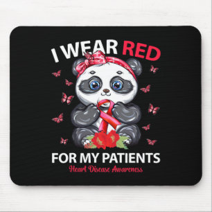 Alfombrilla De Ratón Me Pongo Rojo Para Que Mis Pacientes Tengan Concie