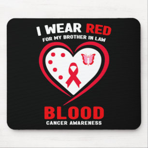 Alfombrilla De Ratón Me Pongo Rojo Por Mi Hermano En La Ley, El Cáncer