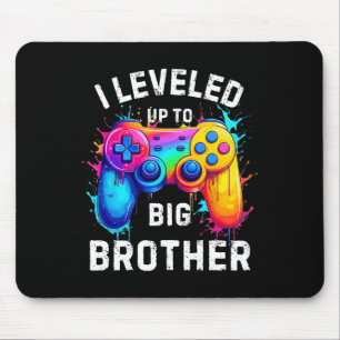 Alfombrilla De Ratón Me Subí A Hermano Mayor Arte Splash De Gamer Diver