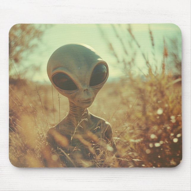 Alfombrilla De Ratón Meadow Alien Mousepad (Frente)