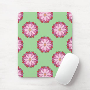 Alfombrilla De Ratón Medallero asiático pastel rosado