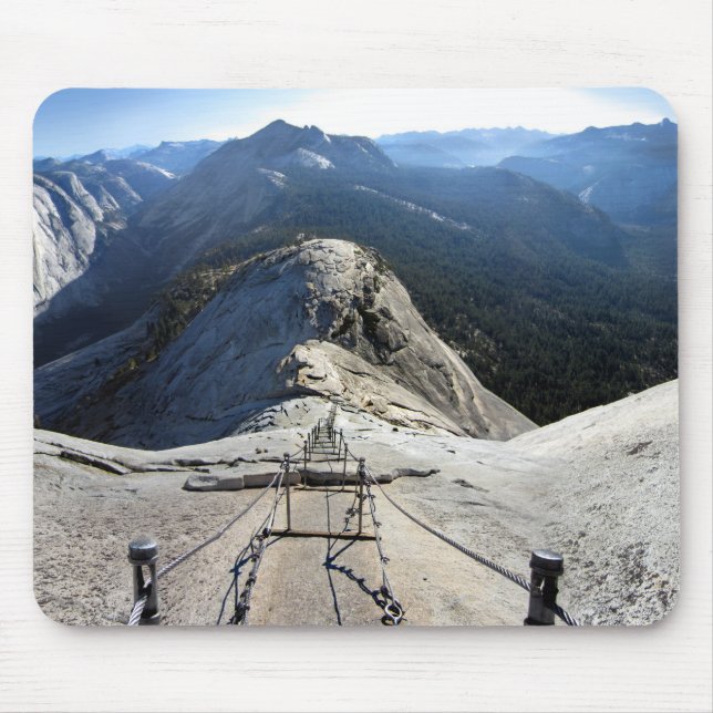 Alfombrilla De Ratón Media Cúpula de los Cables - Yosemite (Frente)