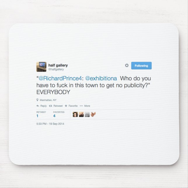 Alfombrilla De Ratón Media galería Mousepad (Frente)