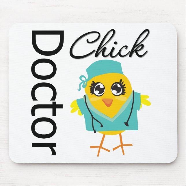 Alfombrilla De Ratón Médica Chick (Frente)