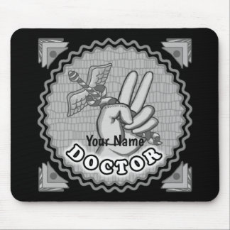 Alfombrilla De Ratón Médico de paz de Caduceus