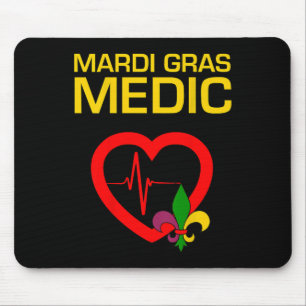 Alfombrilla De Ratón Médico Mardi Gras