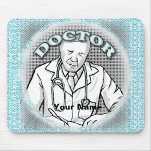 Alfombrilla De Ratón Médico retro