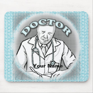 Alfombrilla De Ratón Médico retro