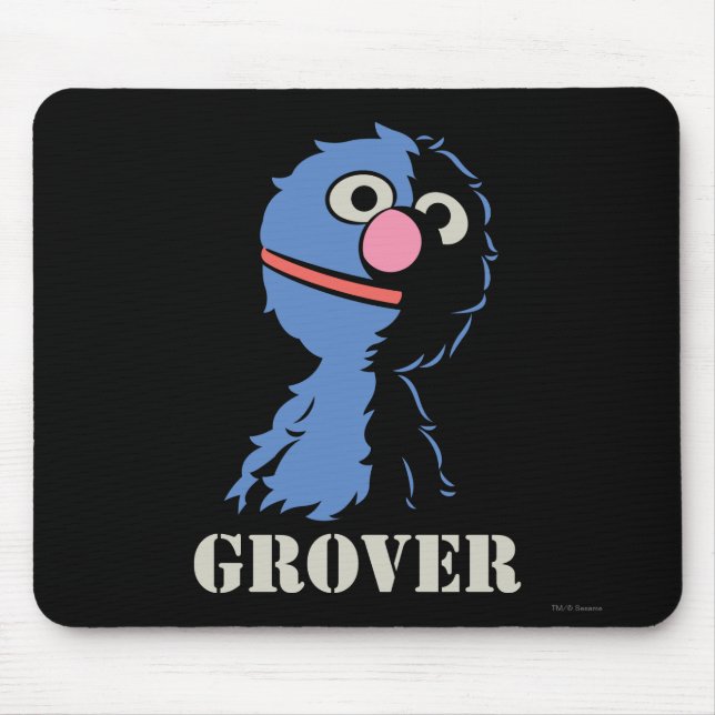 Alfombrilla De Ratón Medio Grover (Frente)