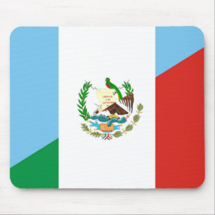 Alfombrilla De Ratón medio símbolo de la bandera de Guatemala México