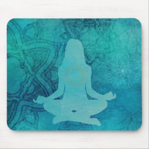 Alfombrilla De Ratón Meditación de Yoga Zen