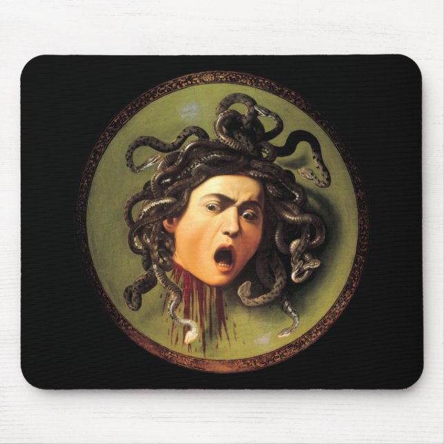 Alfombrilla De Ratón Medusa, Caravaggio (Frente)