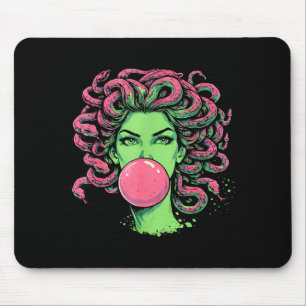 Alfombrilla De Ratón Medusa chicle de medusa cabello de serpiente mitol