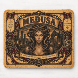 Alfombrilla De Ratón Medusa, Monstruo de Circo Antiguo