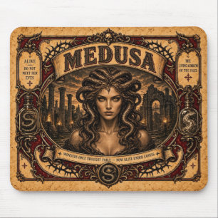 Alfombrilla De Ratón Medusa, Monstruo de Circo Antiguo