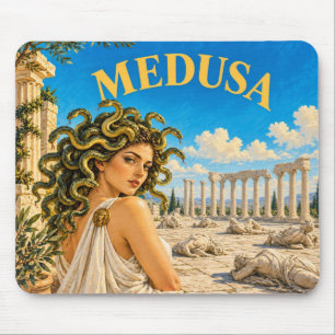 Alfombrilla De Ratón Medusa, Monstruo de Fantasía Gótica