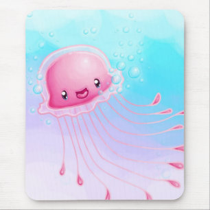 Alfombrilla De Ratón Medusas rosadas