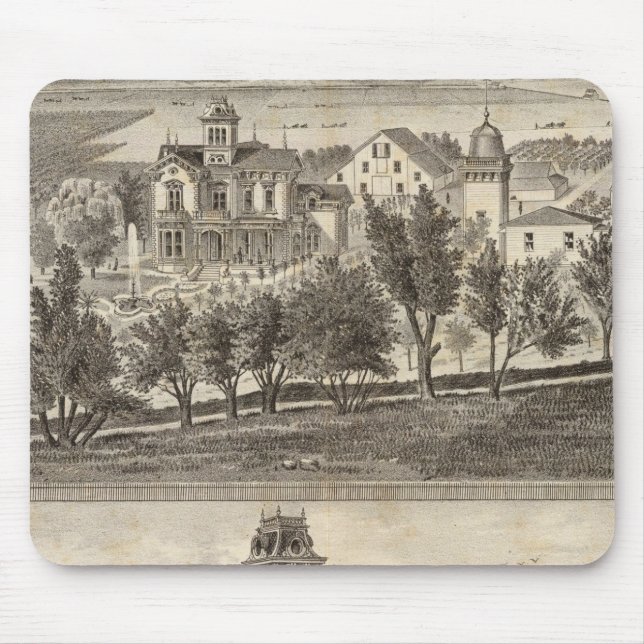 Alfombrilla De Ratón Meek res, granja (Frente)