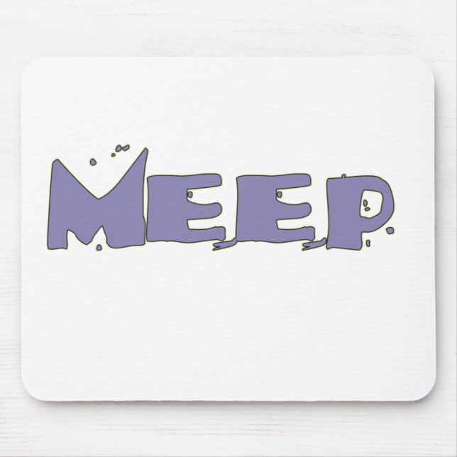 Alfombrilla De Ratón Meep su Mousepad (Frente)