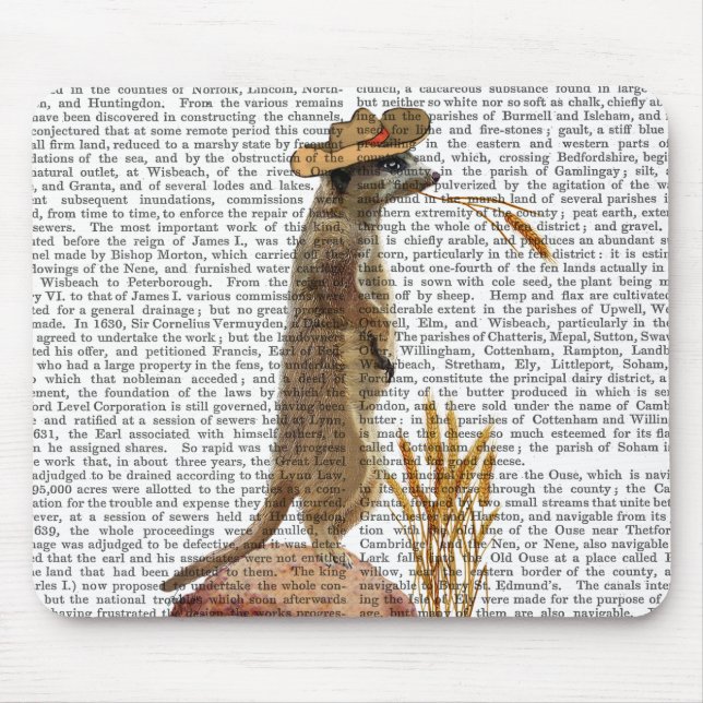Alfombrilla De Ratón Meerkat Cowboy (Frente)