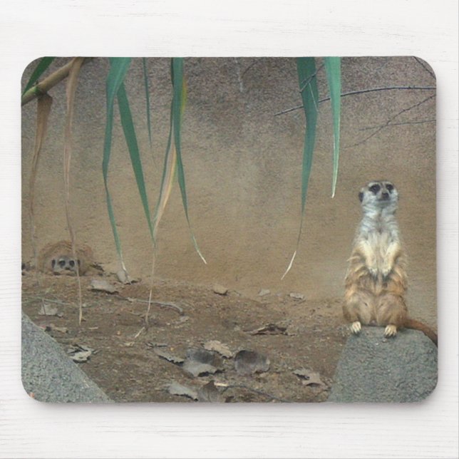Alfombrilla De Ratón Meerkats (Frente)