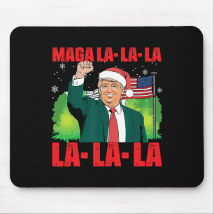 Alfombrilla De Ratón Mega La La Donald Trump engaña a 47 Navidades feos