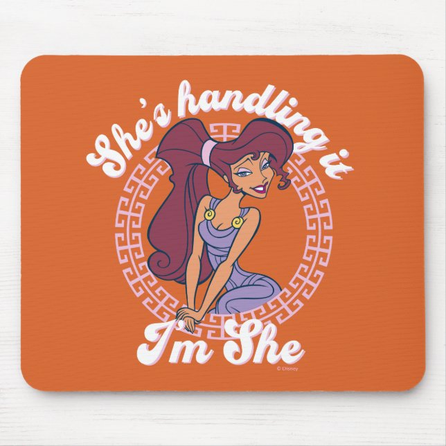 Alfombrilla De Ratón Megara - She's Handling It, I'm She Mouse Pad (Frente)