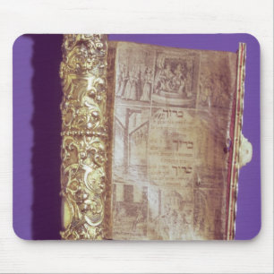 Alfombrilla De Ratón Megillah en un caso de plata, Viena, c.1715