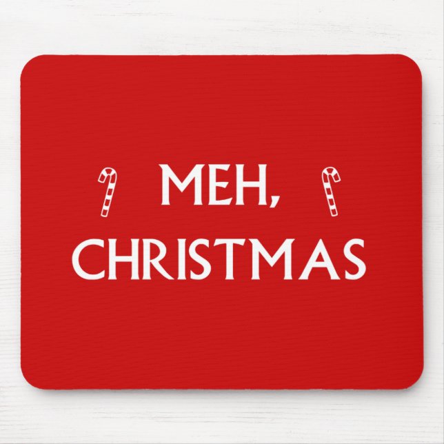 Alfombrilla De Ratón Meh Navidades (Frente)