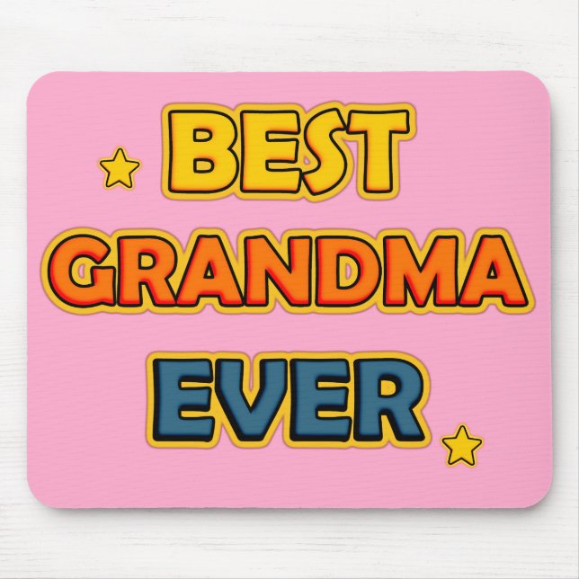 Alfombrilla De Ratón Mejor Abuela de la Historia (Frente)