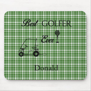 Alfombrilla De Ratón Mejor almohadilla para ratón Personalizado Golfer