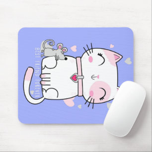 Alfombrilla De Ratón Mejor Amigo Del Gato Y El Ratón Para Siempre