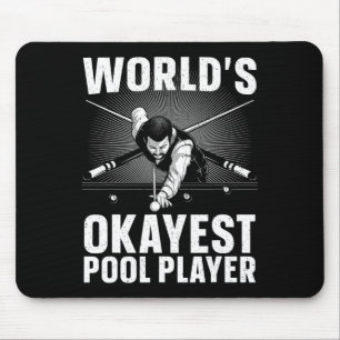 Alfombrilla De Ratón Mejor Arte Billiard Para Hombres Mujeres Billiard 