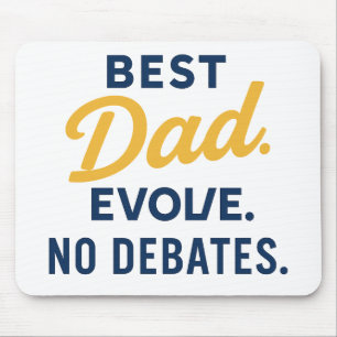 Alfombrilla De Ratón Mejor cita de papá Mousepad