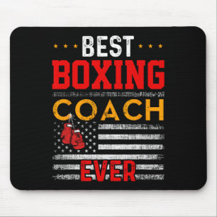 Alfombrilla De Ratón Mejor Entrenador de Boxeo Divertido Entrenamiento