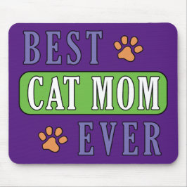 Alfombrilla De Ratón Mejor Madre De Gato