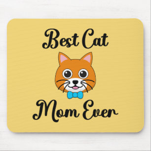 Alfombrilla De Ratón Mejor Madre De Gato