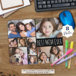 Alfombrilla De Ratón MEJOR MAMÁ MÁS SENCILLA QUE EL Personalizado DE 8<br><div class="desc">Crea tu propio almohadilla de ratón fotográfico a color personalizado personalizado para el MEJOR MOM DE TODOS LOS TIEMPOS con esta plantilla de collage de fotos fácil de cargar que incluye 8 imágenes de diferentes formas y tamaños, tanto horizontales como verticales, para acomodar una amplia variedad de temas fotográficos en...</div>